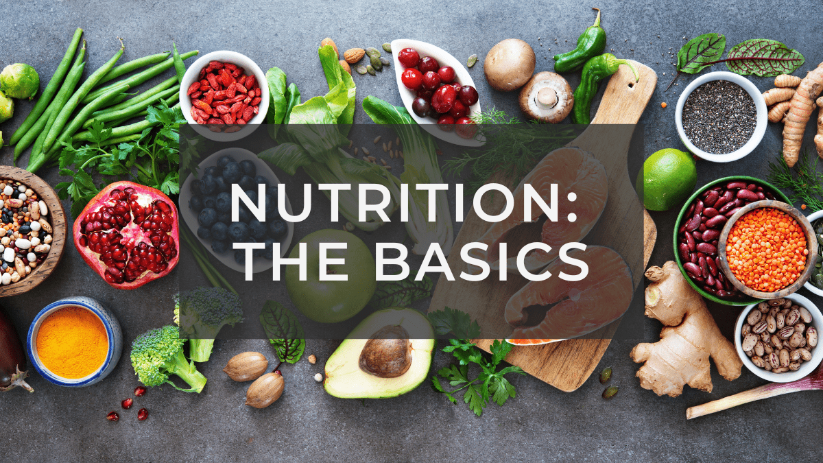 Nutrition The Basics Foster Strong